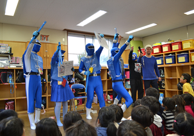 (寸劇)まち美化戦隊ゴミコロレンジャー登場!!02