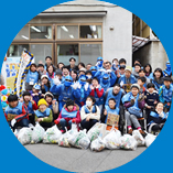 清掃活動「ゴミコロリ」